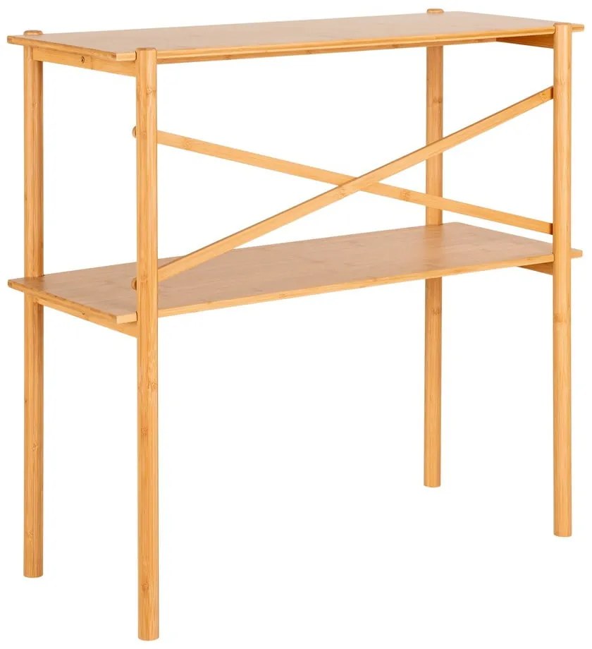 Consolle in bambù di colore naturale 32x83 cm Manaus - House Nordic