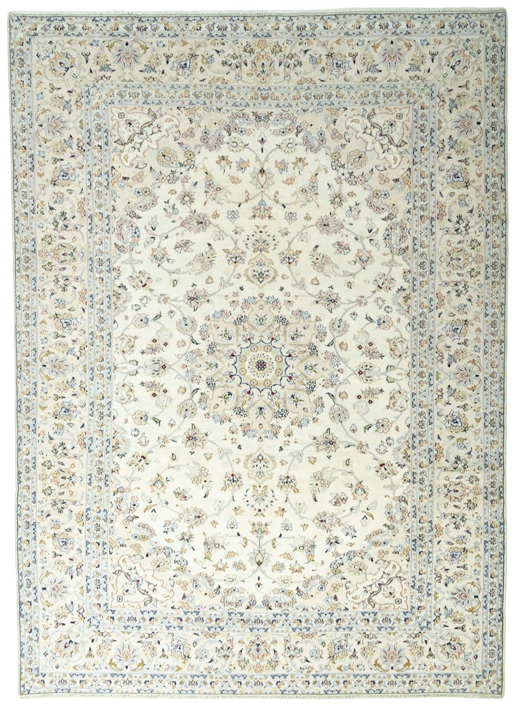 Kashan Tappeto persiano 250x340 Beige (Iran) Annodato A Mano