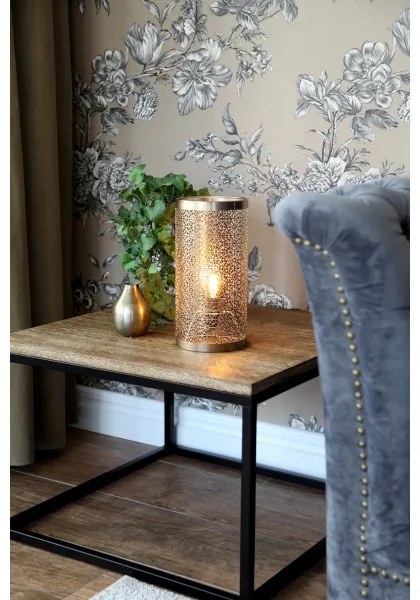 ByRydens 4000500-6519 - Lampada da tavolo HERMINE 1xE14/5W/230V in ottone