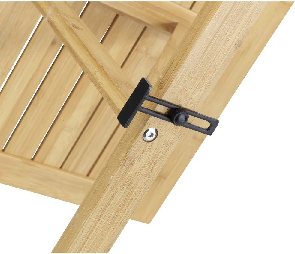 Tavolino da giardino in bambù 44x64 cm Waikiki – Wenko