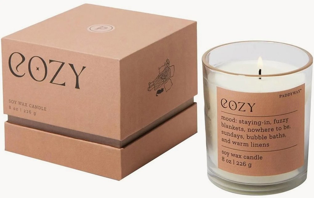 Candela profumata Cozy (cashmere & iris francese)