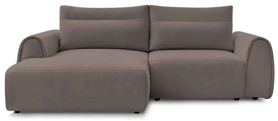 Divano angolare marrone Aden – Bobochic Paris