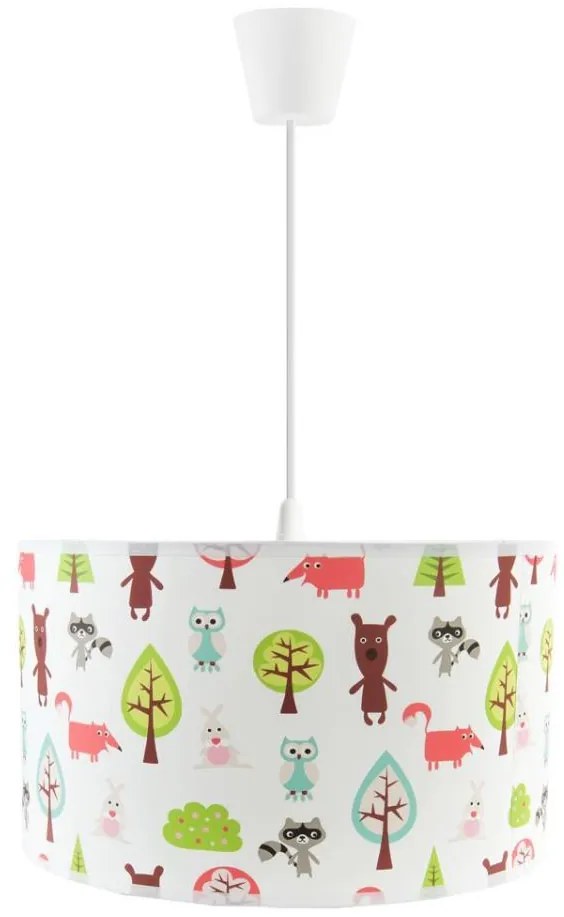 Lampadario a sospensione per bambini FOREST 1xE27/60W/230V