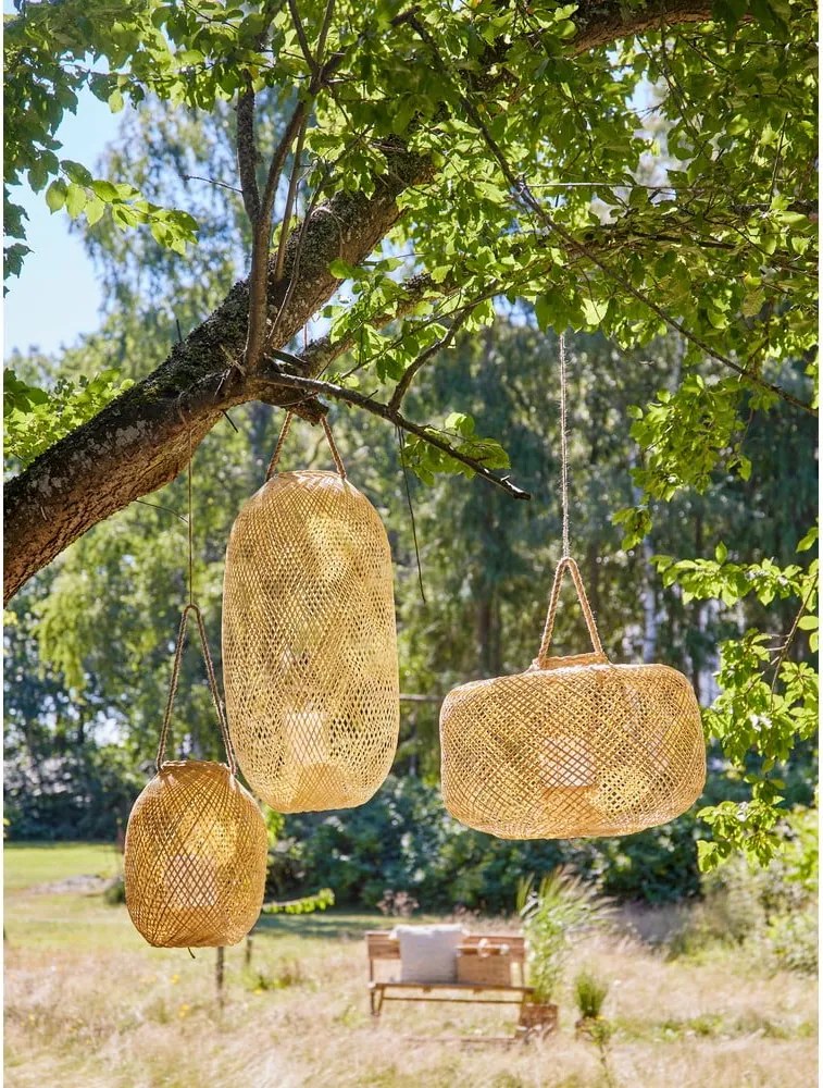 Lanterna in bambù 32 cm Musu - Bloomingville