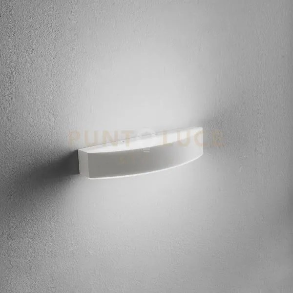 Gap500c- applique led alluminio bianco 3000k 1664lm 16w 28cm