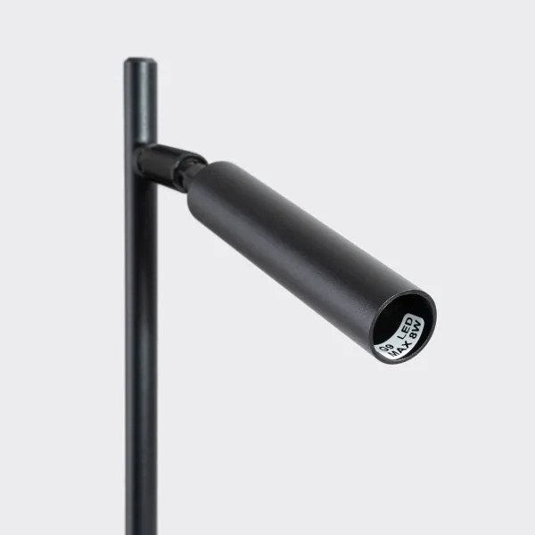 Sollux SL.1469 - Lampada da tavolo PASTELO 1xG9/8W/230V nero