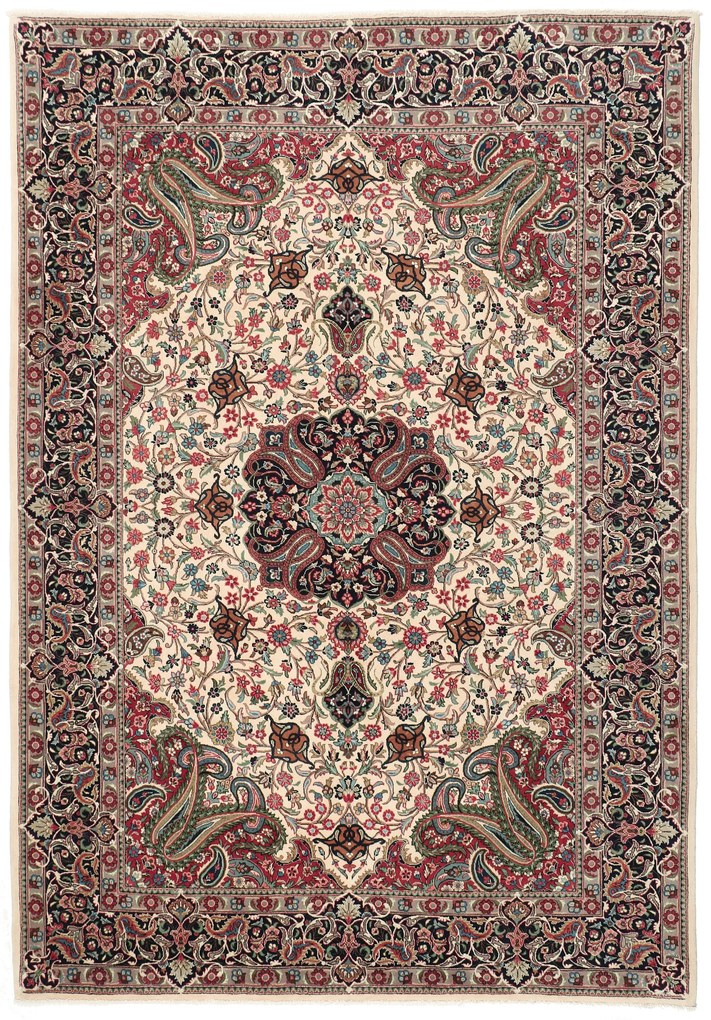 Sarouk Tappeto 200 x 290 (Iran) Annodato A Mano