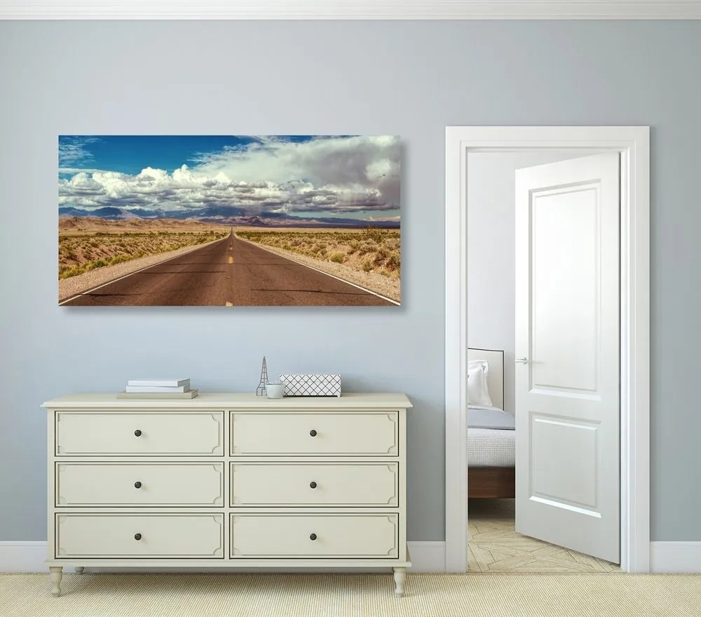 Stampa su tela – Sentiero nel deserto