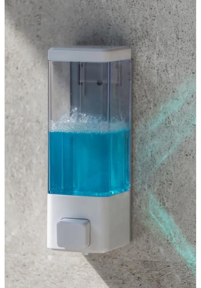 Dispenser di sapone in plastica bianco da parete 320 ml Istres - Wenko