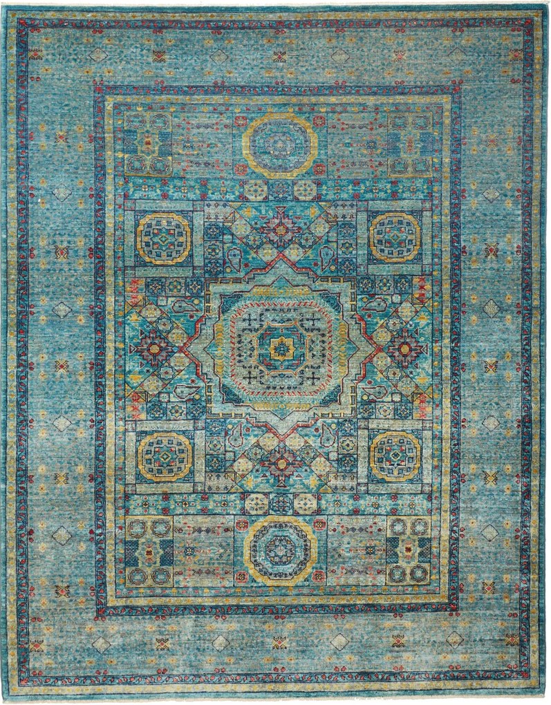Mamluk Tappeto 200x150 (Pakistan) Annodato A Mano