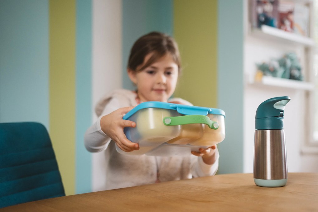 Bottiglia termica con cannuccia 350 ml – emerald forest