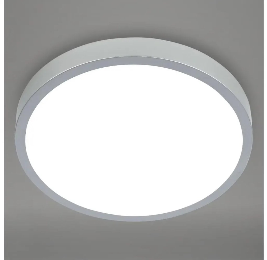 Briloner 3709-014 - Plafoniera dimmerabile RGBW LED/22W/230V argento + +TC