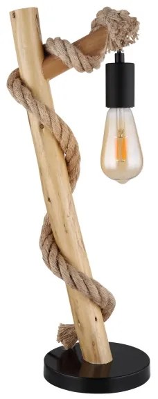 Globo 69029T - Lampada da tavolo ULLEU 1xE27/60W/230V