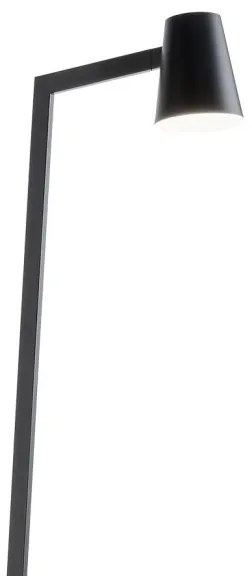 Redo 01-1557 - Lampada da terra MINGO 1xE27/42W/230V nera