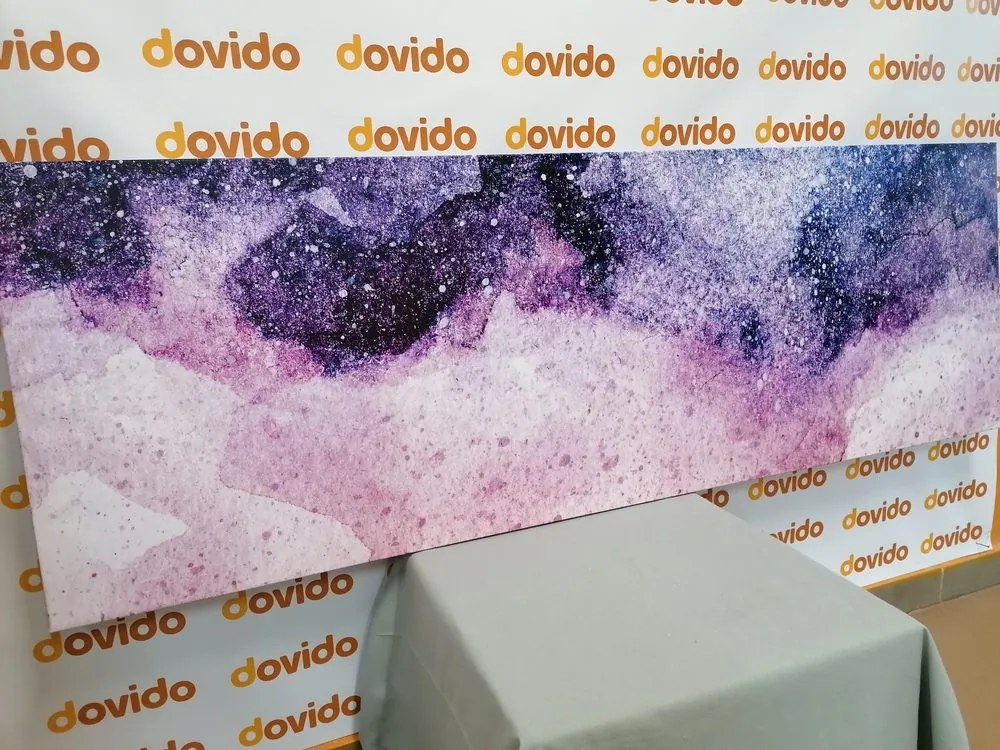 Stampa su tela – Astrazione del cielo notturno