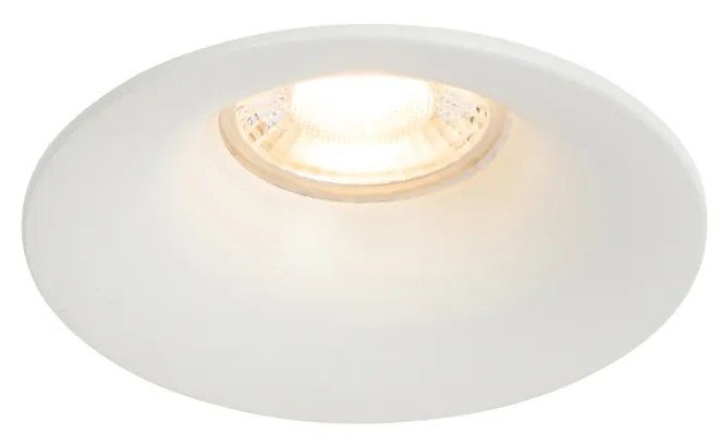 Faretto da incasso smart bianco con Wifi GU10 50mm - Gijs