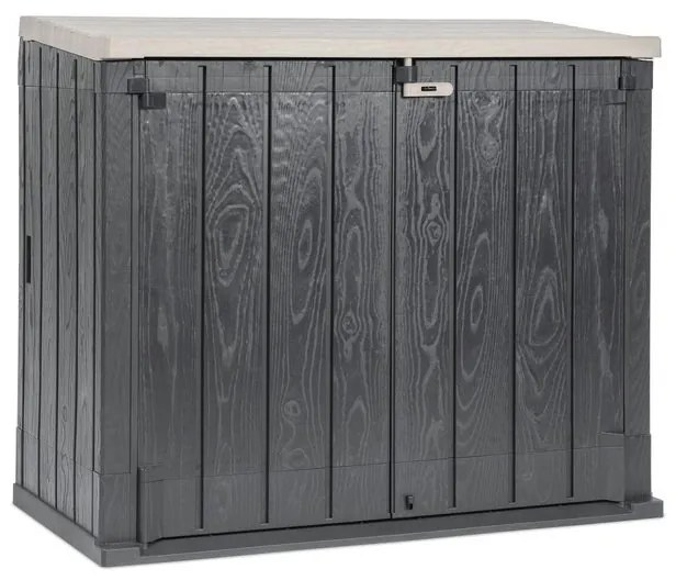 Baule TOOMAX in polipropilene antracite L 145 x H 124.5 x P 85 cm