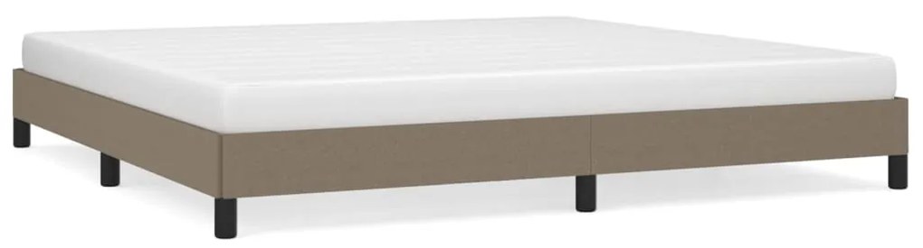 Giroletto tortora 200x200 cm in tessuto