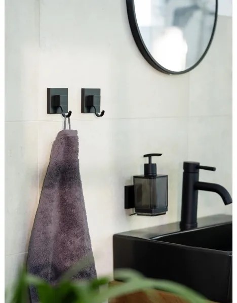 WENKO 71448800 - Gancio VACUUM-LOC QUADRO ED 6x7 cm nero