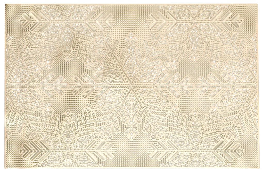 Tovaglietta natalizia 30x45 cm fiocco neve