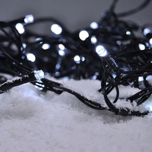 Brilagi - Catena luminosa LED per esterni 300 LED / 8 funzioni, 35 m, IP44, bianco freddo