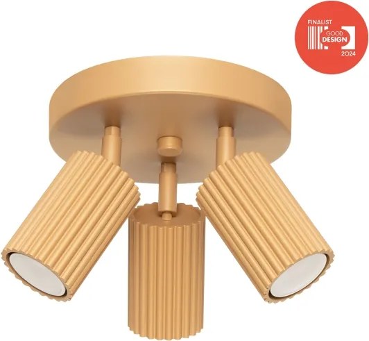 Brilagi - Faretto LED CRESTO 3xGU10/10W/230V oro