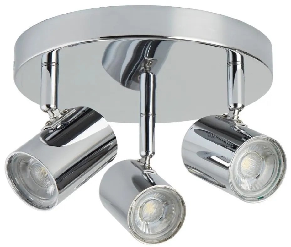 Searchlight 3173CC - Faretto LED ROLLO 3xLED/4W/230V cromo