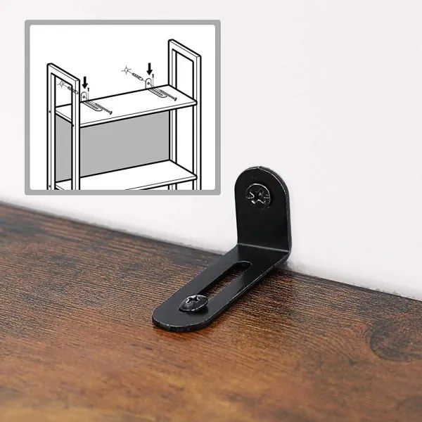 Libreria NAVARO marrone/nero