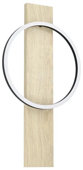 Eglo 901715 - Applique a LED BOYAL LED/12W/230V 3000K beige/nero