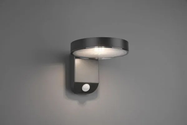 Applique a parete led da esterno posadas r22251142 antracite