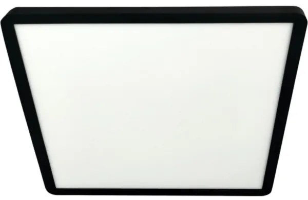 Plafoniera LED/32W/230V 3000/4000/6500K 40x40 cm nero