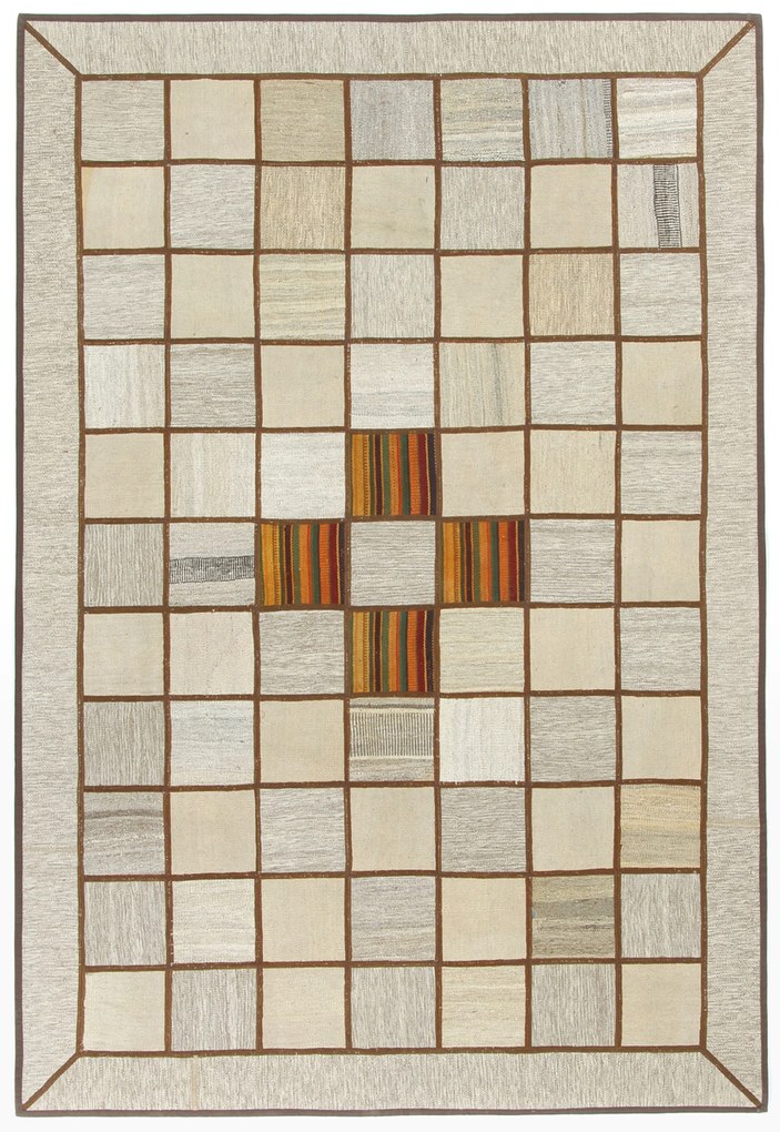 Kilim Tappeto 240x160 (Iran) Tessuto A Mano