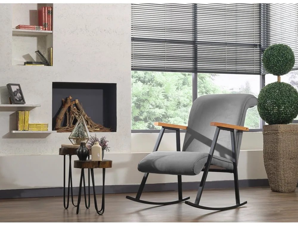 Poltrona grigia Yoka - Artie