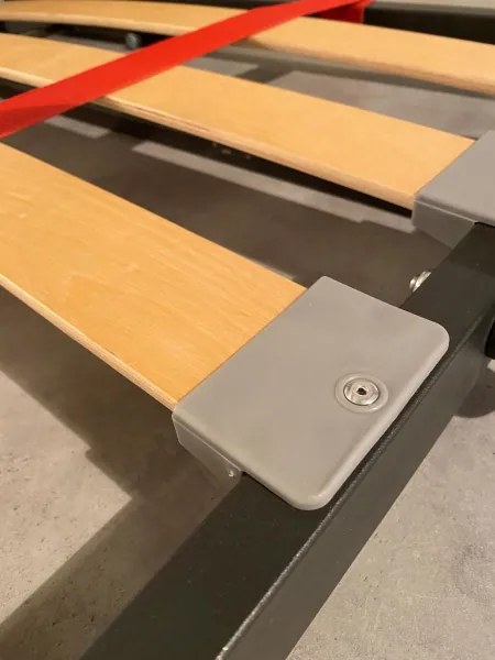 Letto a scomparsa orizzontale - KANDO singolo Cemento