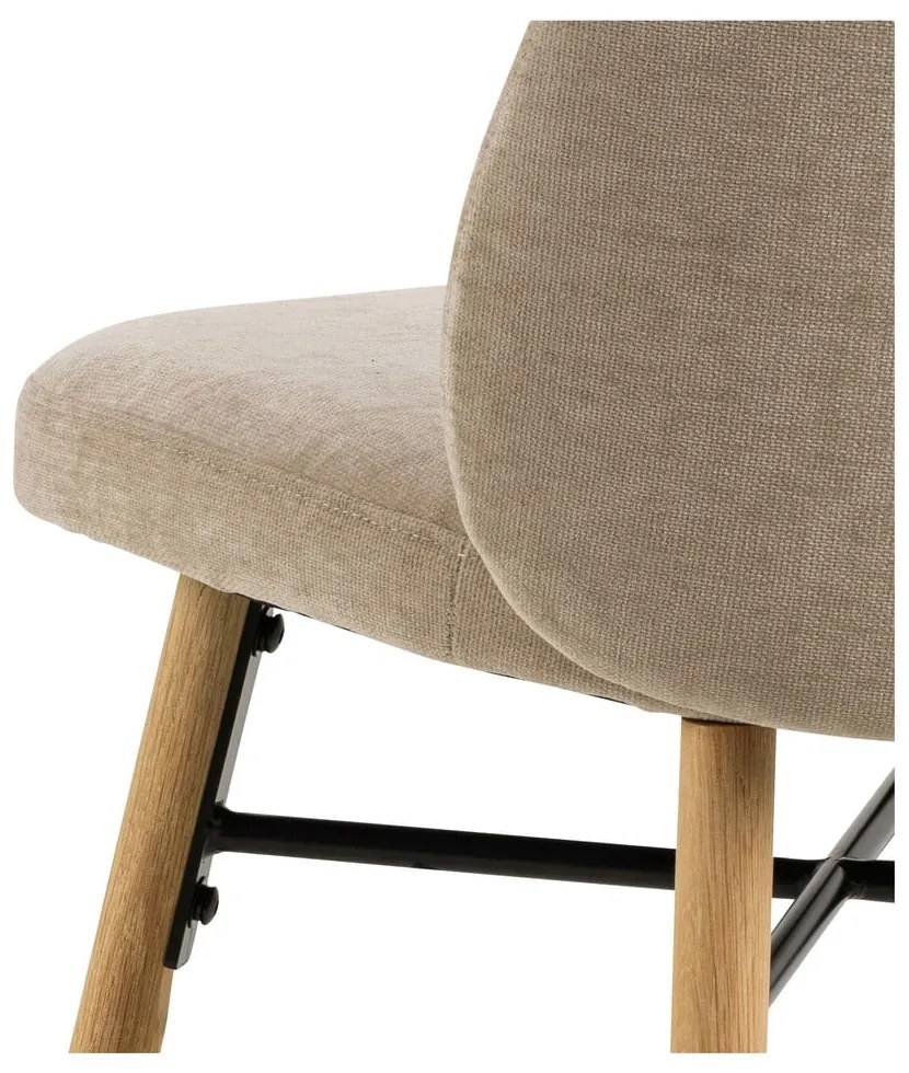 Sedia da pranzo beige Sophia - Actona