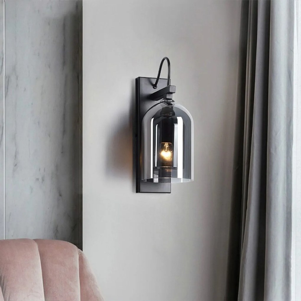 Lampada da parete APP1207-1W  Black