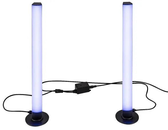 Rabalux 76014 - SET 2x LED RGB Lampada da tavolo dimmerabile PACO LED/5W/5V