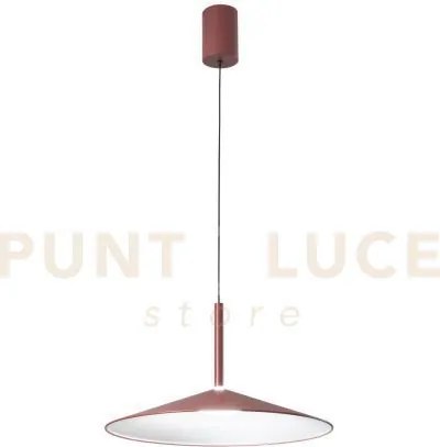 Lampadario a sospensione led khan rossa 16w 2405l 2700 e 3200k 48x1...