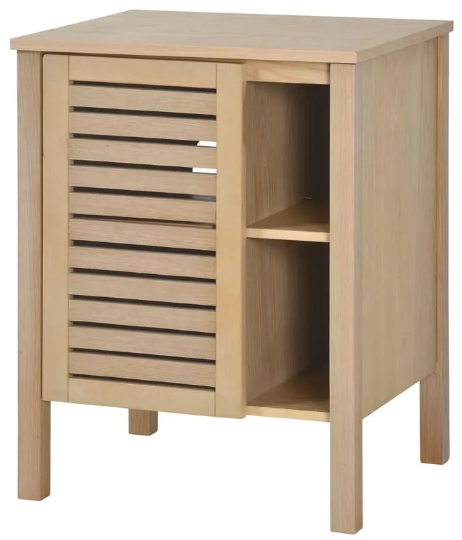 Mobile da bagno a terra L 60 x H 78 x P 50 cm rovere, 1 anta HOMESIGHT Talix
