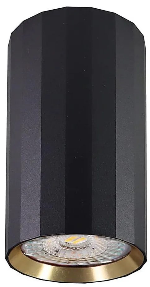 Faretto NICEA 1xGU10/10W/230V nero