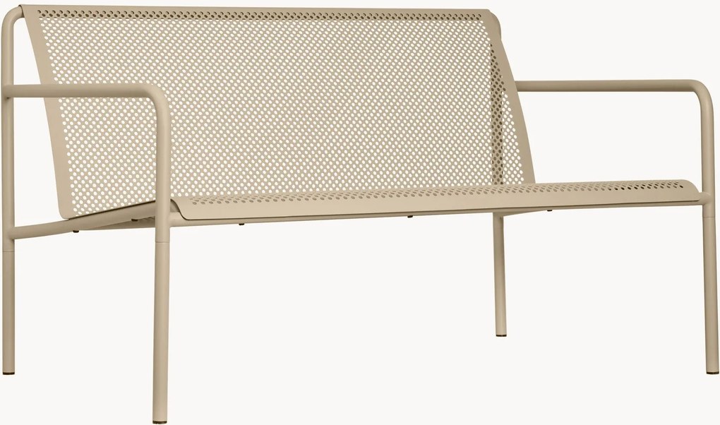 Divano da giardino 2 posti in acciaio Dapple