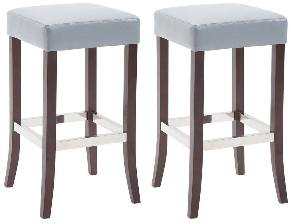 2er Set Barhocker Venta Kunstleder cappuccino