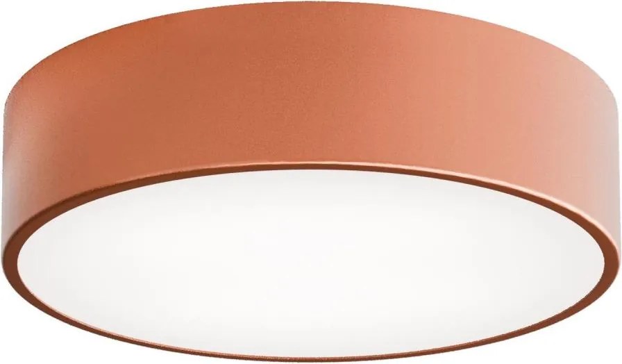 Plafoniera da soffitto con sensore CLEO, 2xE27/24W/230V, Ø 30 cm, finitura rame