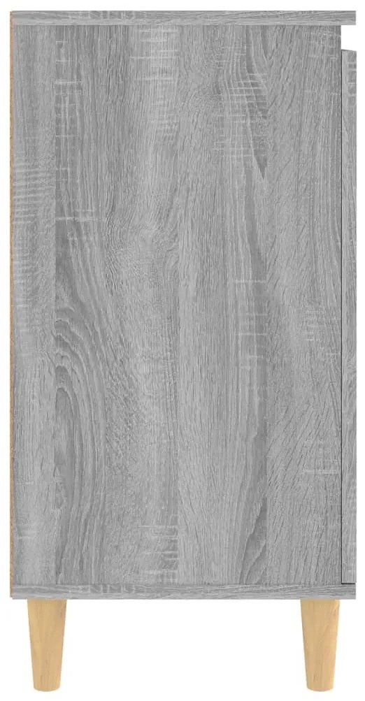 Credenza grigio sonoma 60x35x70 cm in legno ingegnerizzato