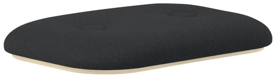 Sgabello color antracite/di colore naturale Paff Low – UMAGE