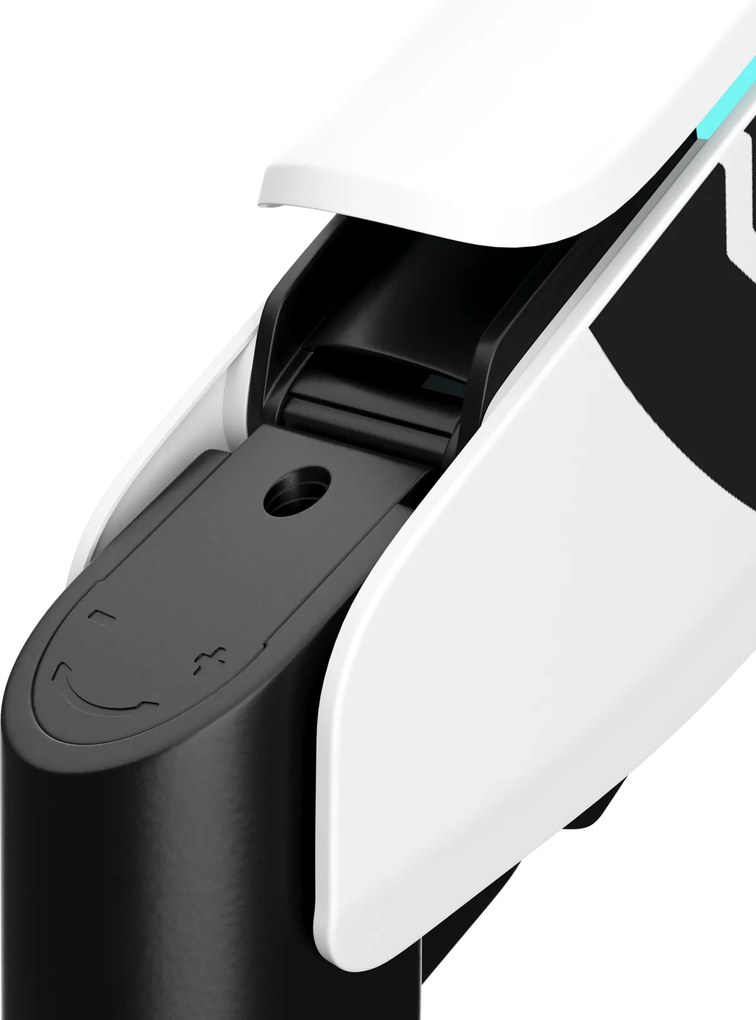 Supporto Doppio per Monitor da 49 Pollici Bianco e Nero X-Arm Dual RGB