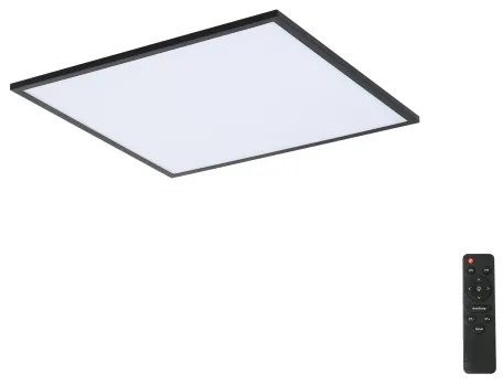 Brilagi - Pannello LED dimmerabile SLIMFRAME LED/36W/230V 45x45 cm nero + telecomando