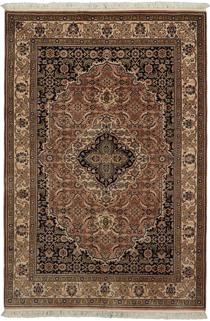 Sarouk Tappeto orientale 180x120 Marrone (Indian) Annodato A Mano