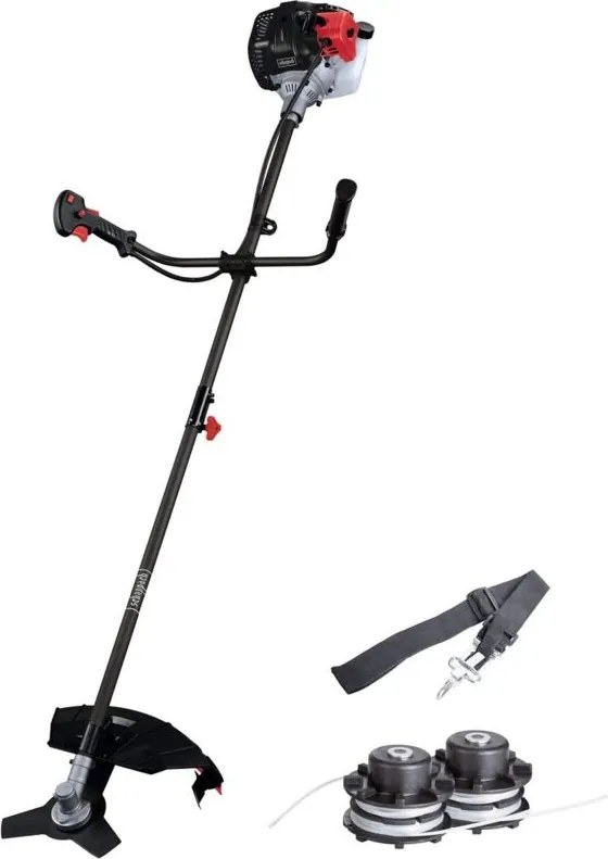 Decespugliatore termico BCH3300-100PB - 32,6 cm³ con seconda bobina e imbracatura - Scheppach