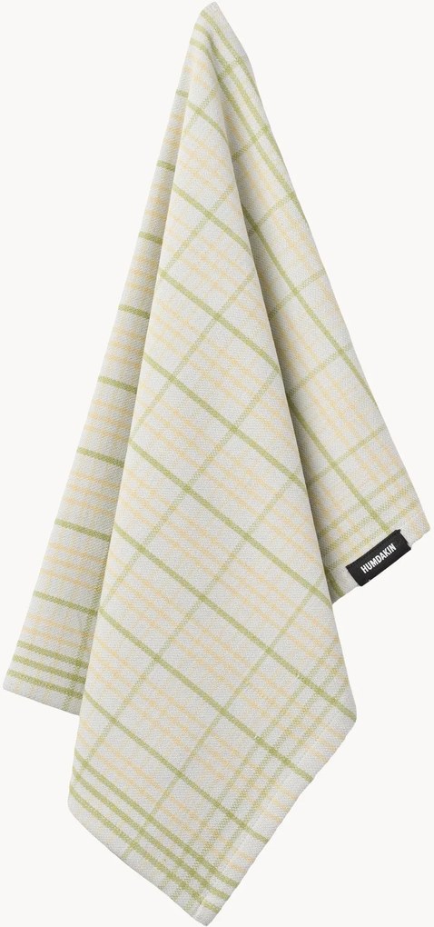 Set di 2 strofinacci in cotone organico Frosty Mist